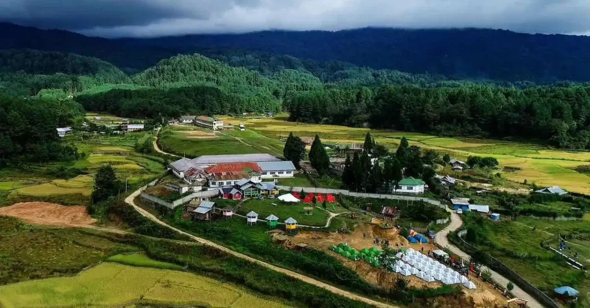 Ziro Valley is a lesser-known destination that boasts lush rice fields, quaint villages, and a unique blend of culture; Picture source: Zikation