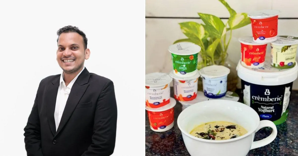 Customers relish Crèmberie’s innovative flavours, like the spicy Sambharam yoghurt and fruit-based yoghurts.