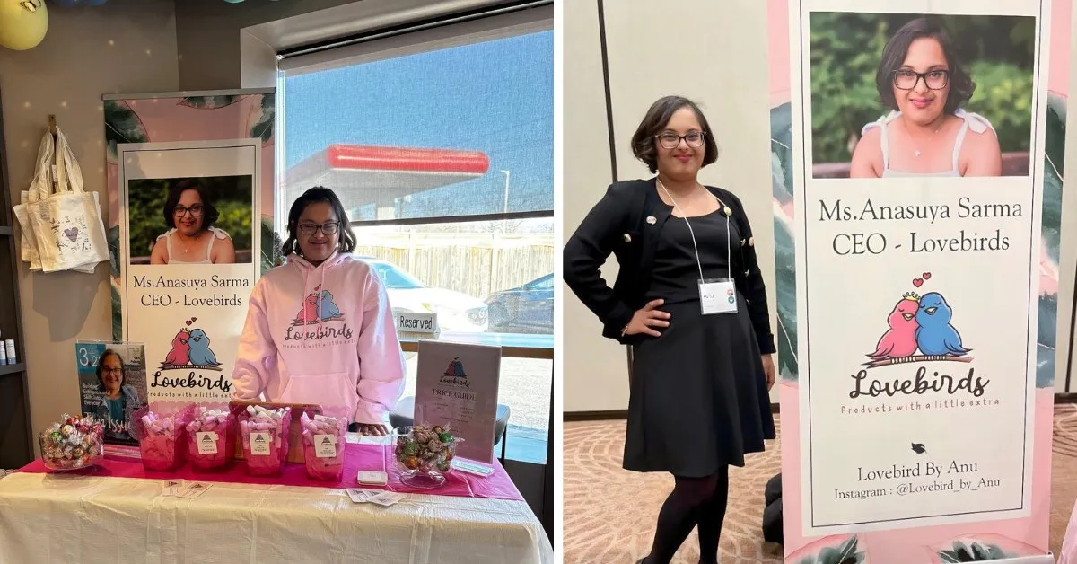 Anu, a 19-year-old entrepreneur with Down Syndrome, turned her love for lipsticks into a thriving business, Lovebird by Anu, during the pandemic.
