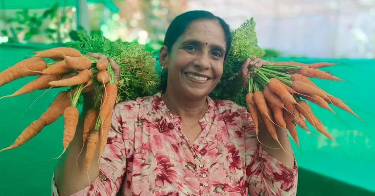 Sheeja found solace and hope in gardening.