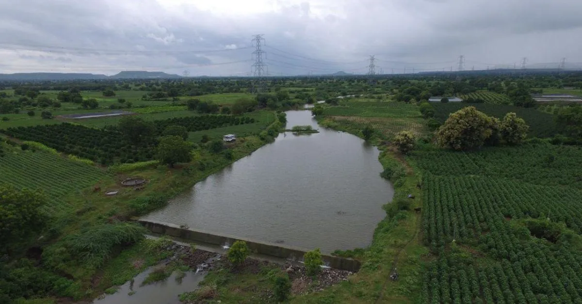 The project undertaken by Nabhangan Foundation to conserve water across a 4 km stream in Jairam Naik Tanda village in Gevrai Tehsil of Beed district, Maharashtra, had an outsized impact