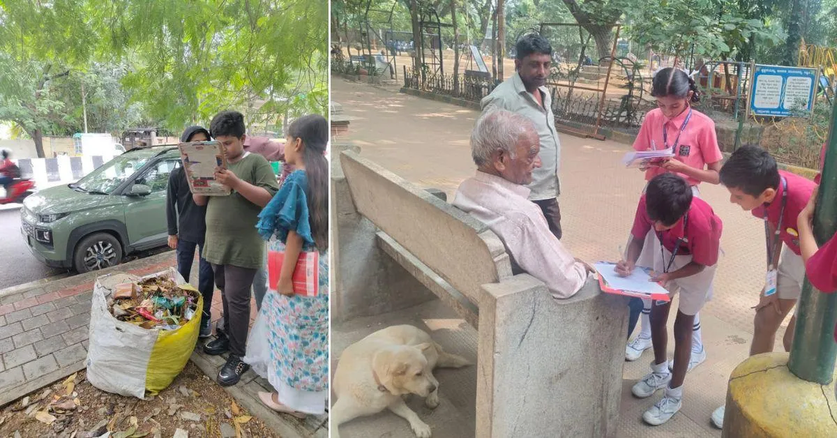 The program’s activities, such as scavenger hunts and storytelling under trees, are designed to enhance critical thinking among kids.