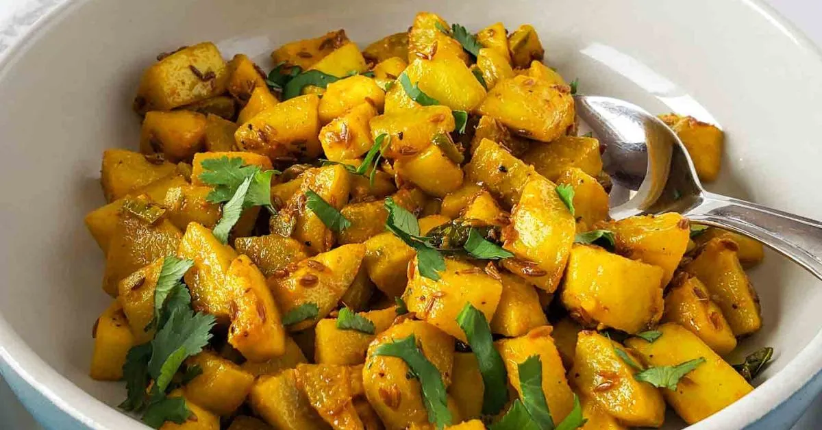 After harvesting, cook a simple lauki dish for your kids to reward them for their hard work; Picture source: Profusion Curry
