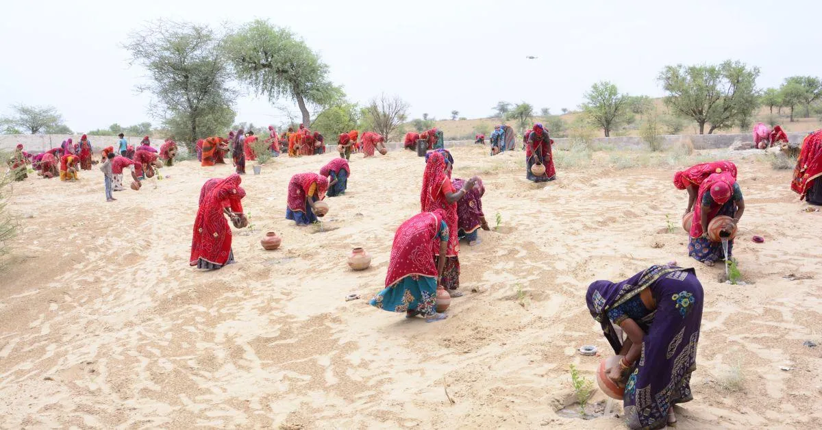 Jyani emphasised 'familial forestry,' encouraging villagers to treat trees as family members.