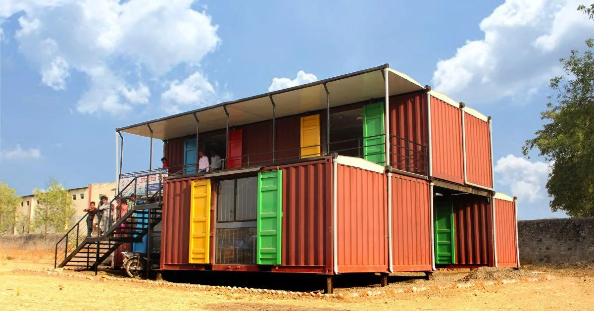 The Pratham mini campus is an oasis of colour and learning in Aurangabad where youth can learn vocational skills 