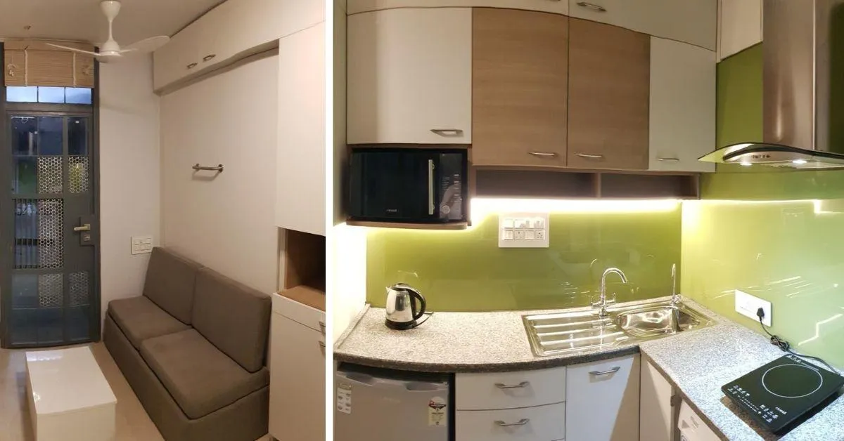 Tiny House accommodates all the basic amenities and decor that a usual home would have 