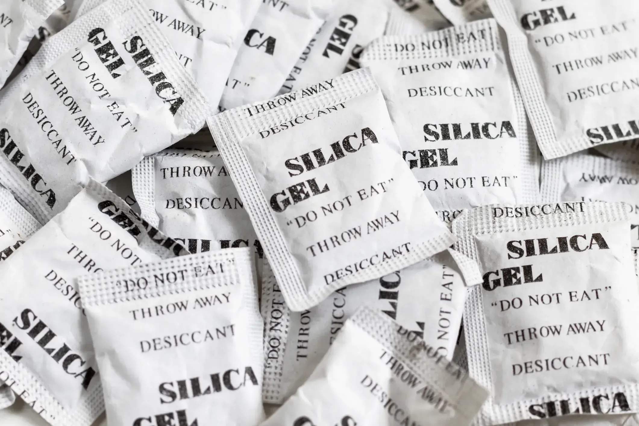 Silica gel packets quietly pull moisture from the air, helping to protect your furniture from damp-related damage; Picture source: The Cool Down
