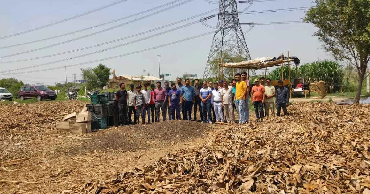 By networking with nurseries, vegetable farms, and polyhouses, Raj was able to build his clientele.