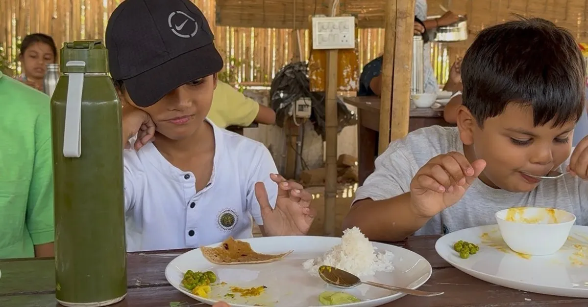 The children who attend the workshops understand the importance of mindful eating and follow the same at home