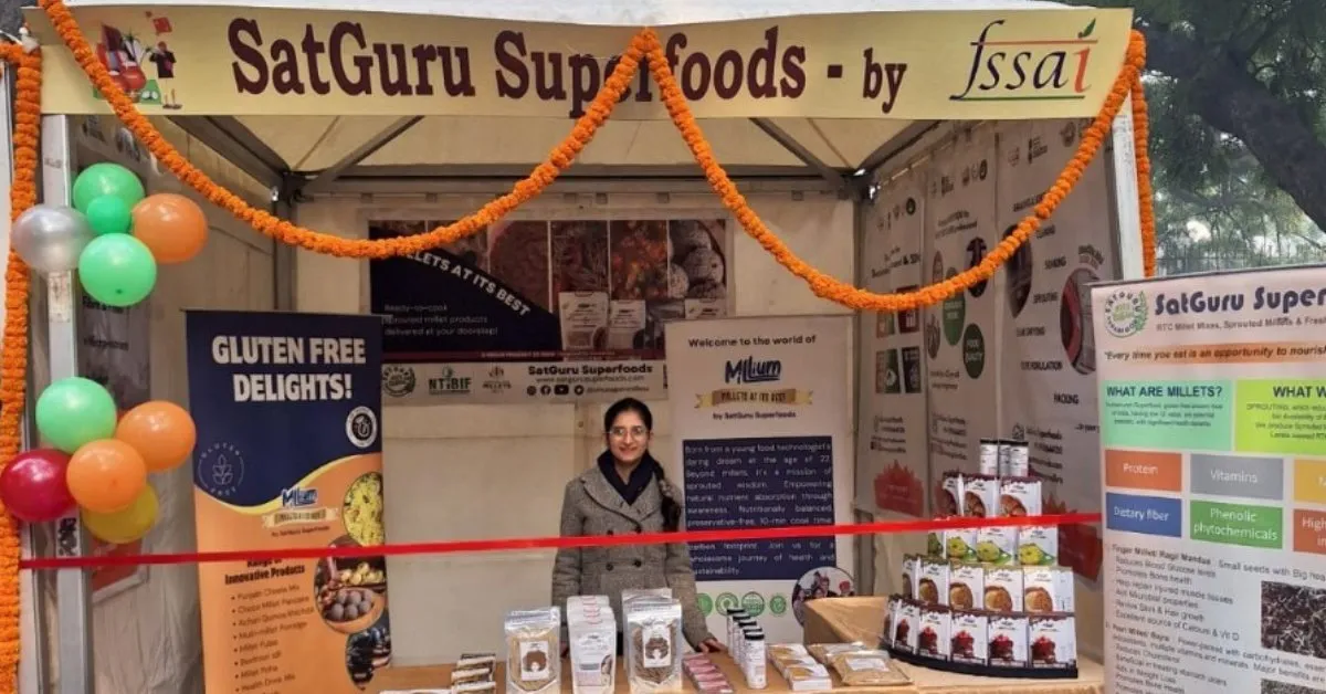 Initially, the founder sold her products through events but now she sells through various channels, including her website