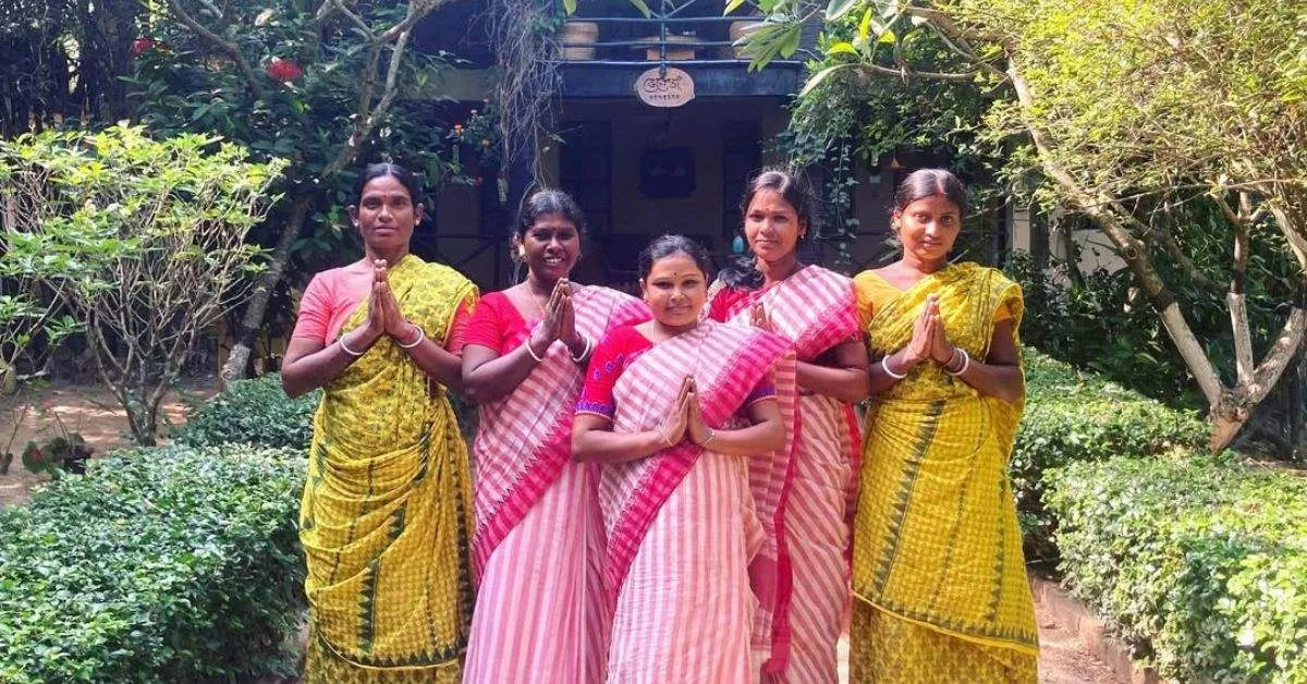 Many women from Santhal community has found a way of financial independence through Moram.