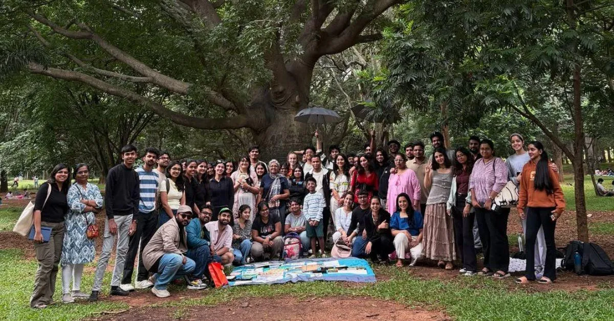 Cubbonpaints — a community-led art circle in Bengaluru that meets every Saturday morning, bringing people together to paint and share a creative space.