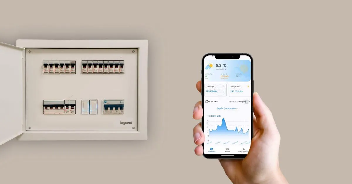 The device aids in the precise correction of inefficiencies, such as silent power leakages.