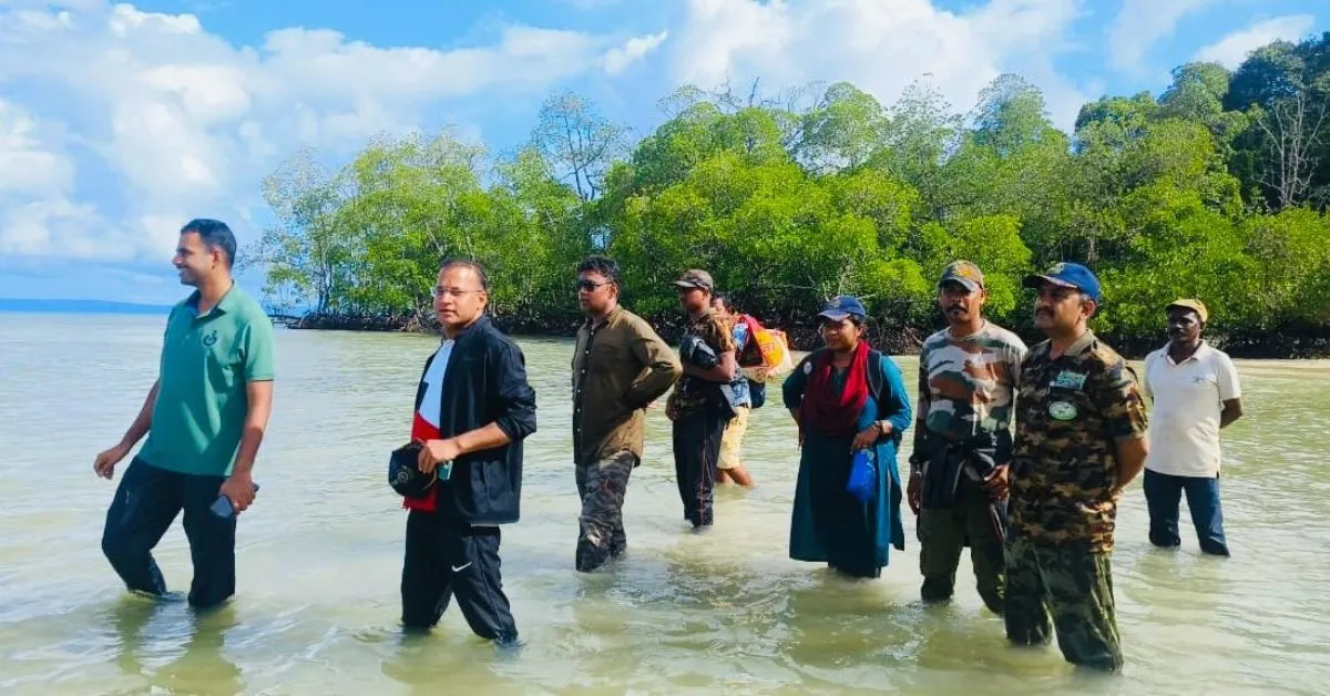Andaman & Nicobar Islands Rangat Forest Station for protection of wilflife 