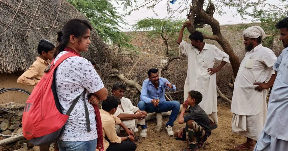 Pooja discovered the potential of donkey milk while visiting migrant labourers relying on donkeys for their livelihood.