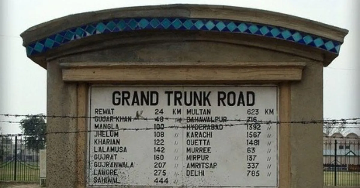  In India, the Grand Trunk Road passes through Uttar Pradesh, Bihar, West Bengal, and Punjab.