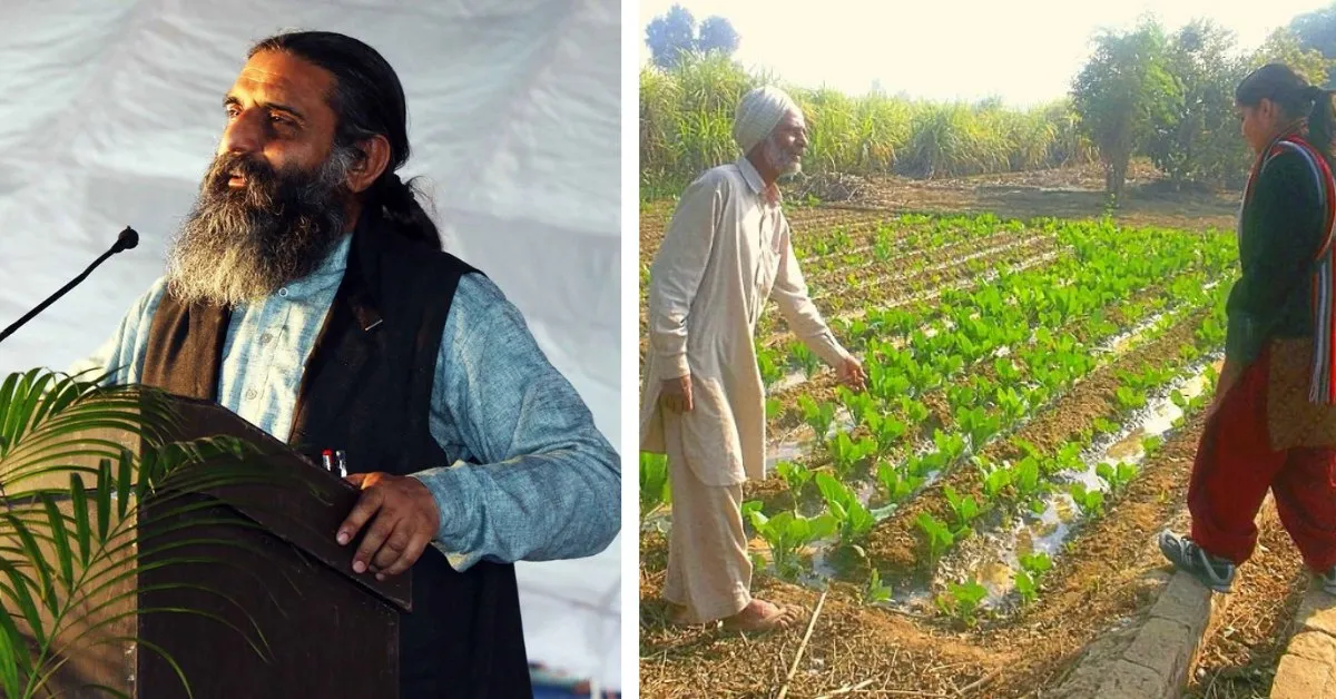 Umendra Dutt led 30,000 farmers in Punjab to organic methods, restoring soil, water, and biodiversity.