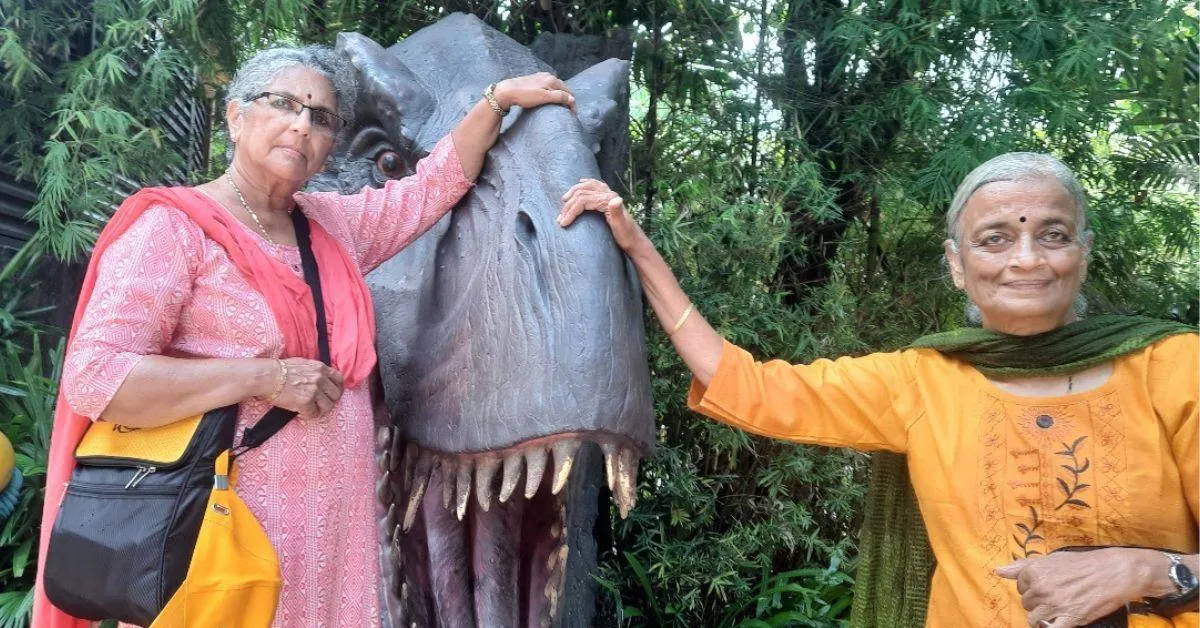 Indira enjoys forming new connections on the solo trips that she takes, these turn into lasting bonds 