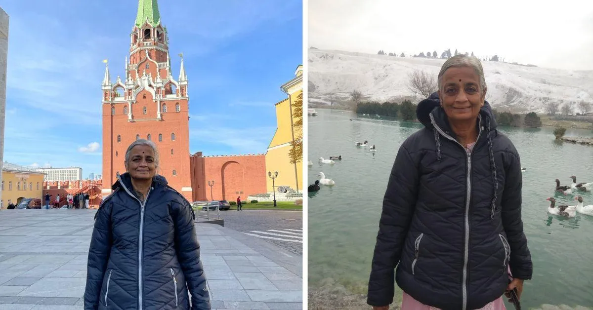 Indira was a biochemistry teacher who has now turned a new corner in her life, exploring solo travel 