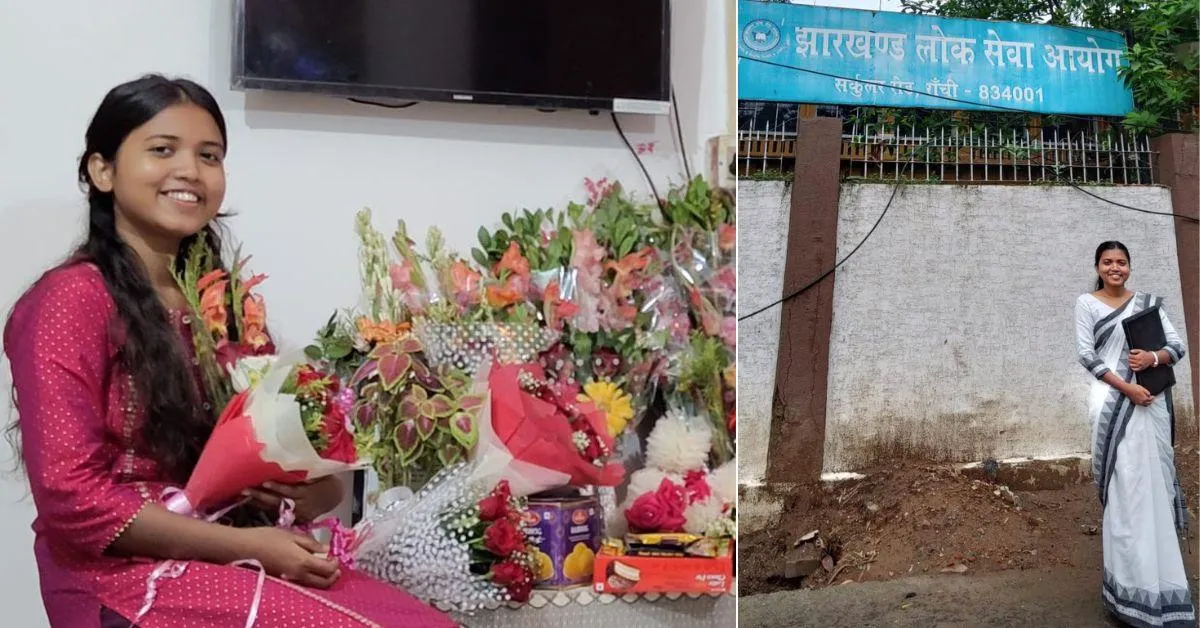 At 22, Rupam cleared JPSC in her first attempt, without coaching and against all odds.