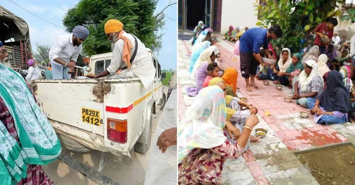 Across Punjab, gurudwaras, schools, and other public institutions have been turned into relief camps