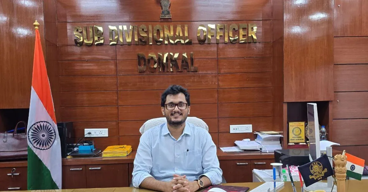 Currently, Subhankar is posted in Domkal, Murshidabad.
