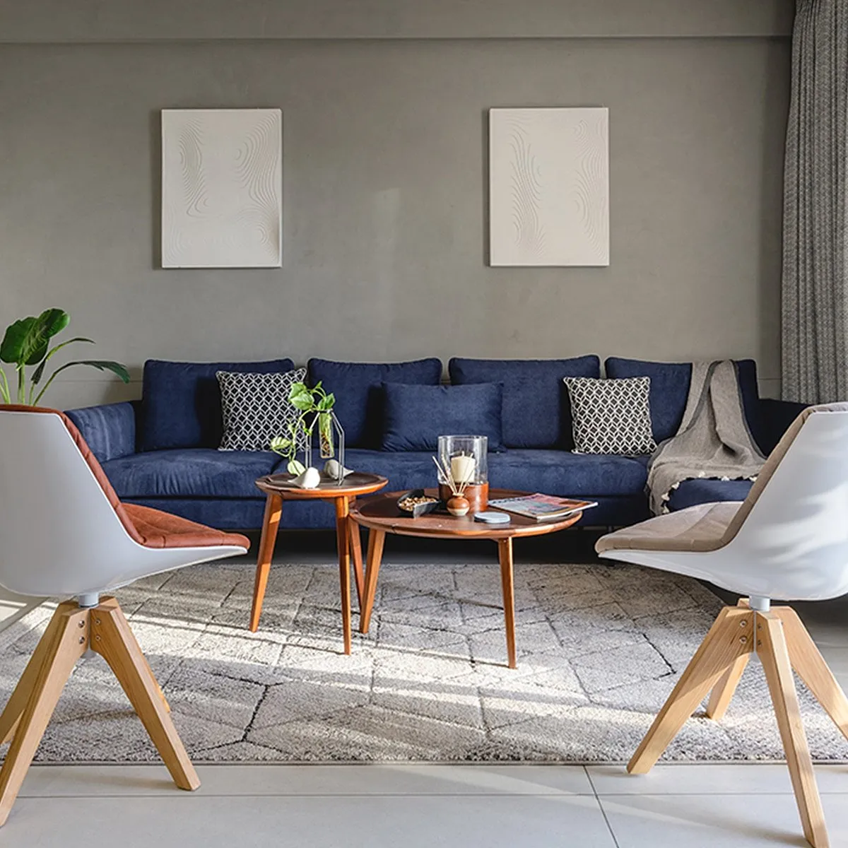 Metamorph-o-use by The BAD StudioLocated in the suburbs of Surat, this 650-square-foot apartment, designed by The BAD Studio, came with a clear brief — it should adapt to the multi-functional needs of the family and at the same time be high on aesthetic values. Designed for a young couple and their two children, the project takes inspiration from an article published by architect Mark Wigley named ''Atmospheres of Architecture''. 