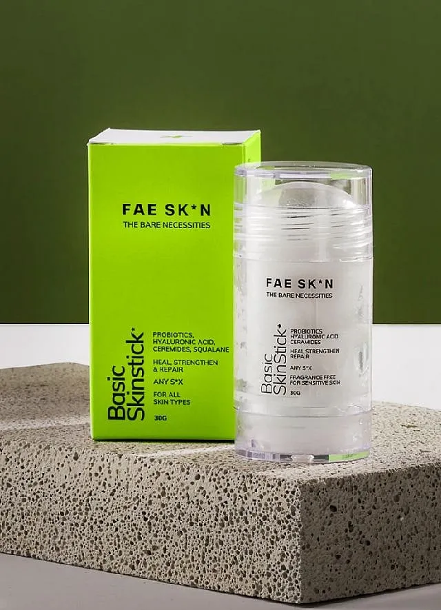 FAE Skin Basic Skinstick has probiotics to strengthen and balance barrier function 