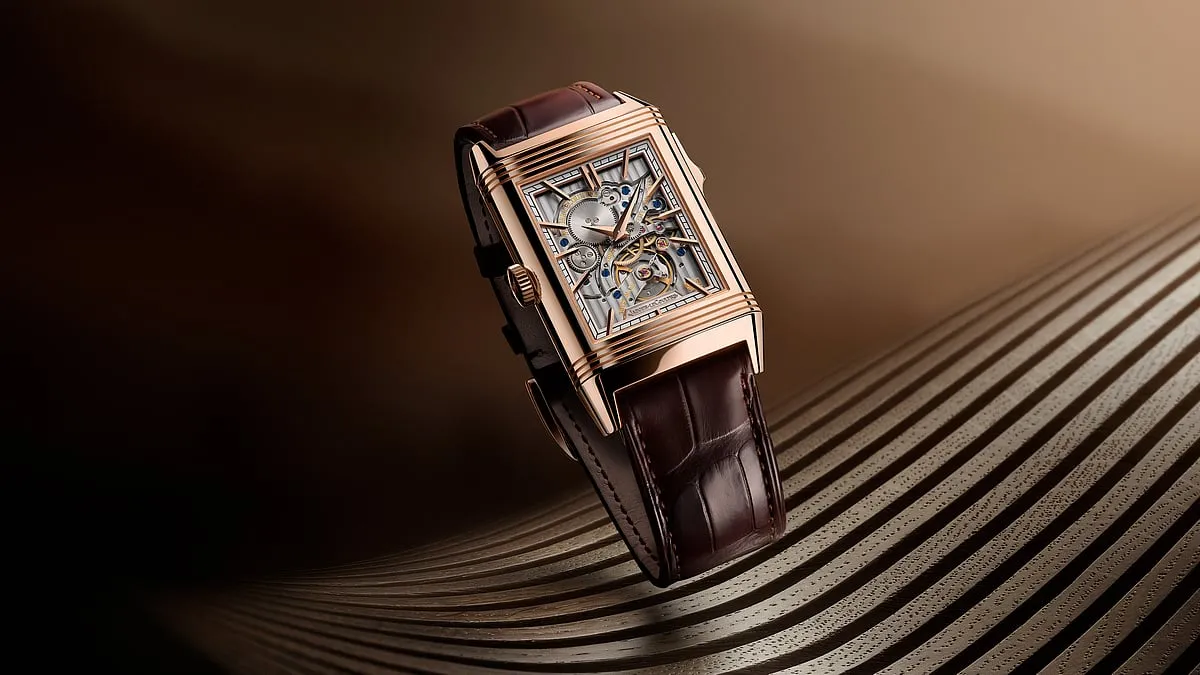 Jaeger-LeCoultre ReversoThis watch has possibly one of the best backstories in all of watchmaking. In the 1930s, British polo players in India needed a watch that could take a licking and keep on ticking—and JLC came up with the Reverso, which had a reversible case, with glass in front and steel at the back; a slide/flip mechanism allowed the wearer to turn over the glass case to protect it from knocks. The Art Deco aesthetic was an instant classic, and remains so to this day; a statement piece if there ever was one. 