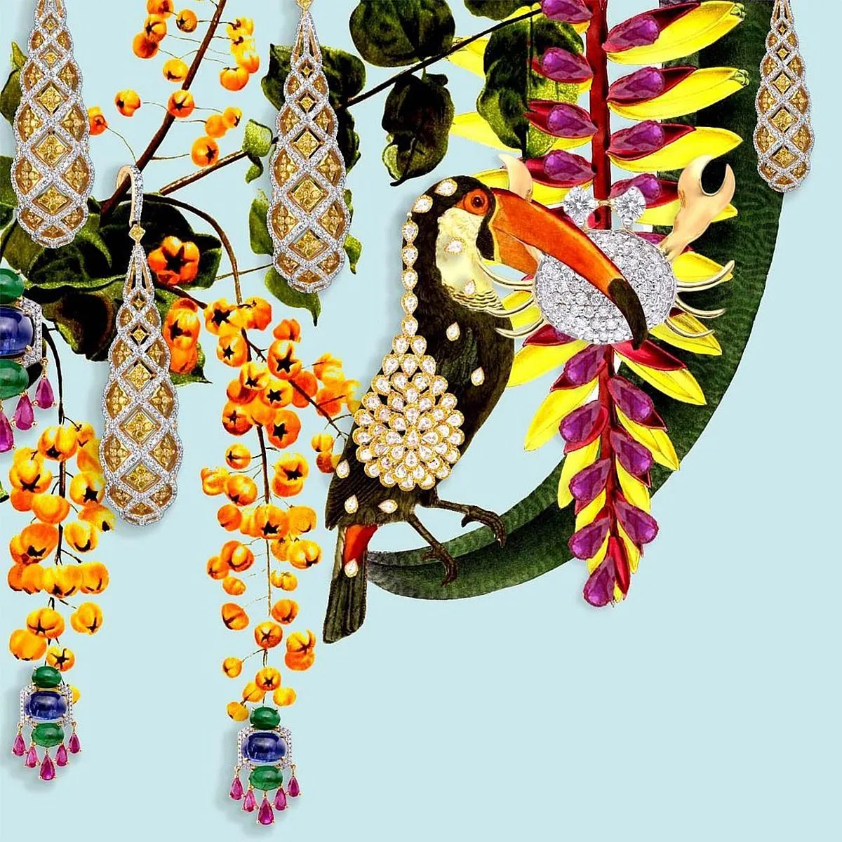 If you’re a risk-taker, try Tara Fine JewelleryFrost is that much more fun when it comes with a side of happiness-inducing hues. Case in point: Tara Daswani’s namesake brand where diamonds, gemstones that cue memories of Candy Crush and enamel in standout shades come together to create feel-good and statement-making jewellery. Her pieces are recommended for the sartorially brave at heart and those who believe more is merrier.Shop: Instagram.com/TaraFineJewellery 