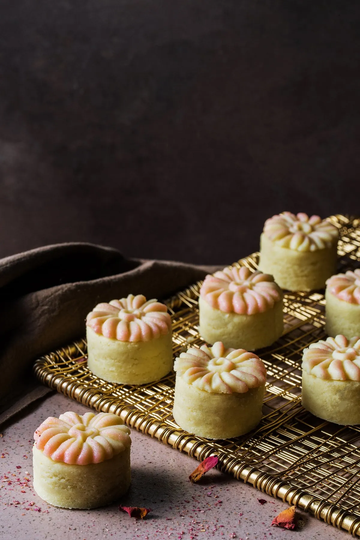 Malai pedhas with toned down sweetness courtesy The Bombay Sweet Shop 