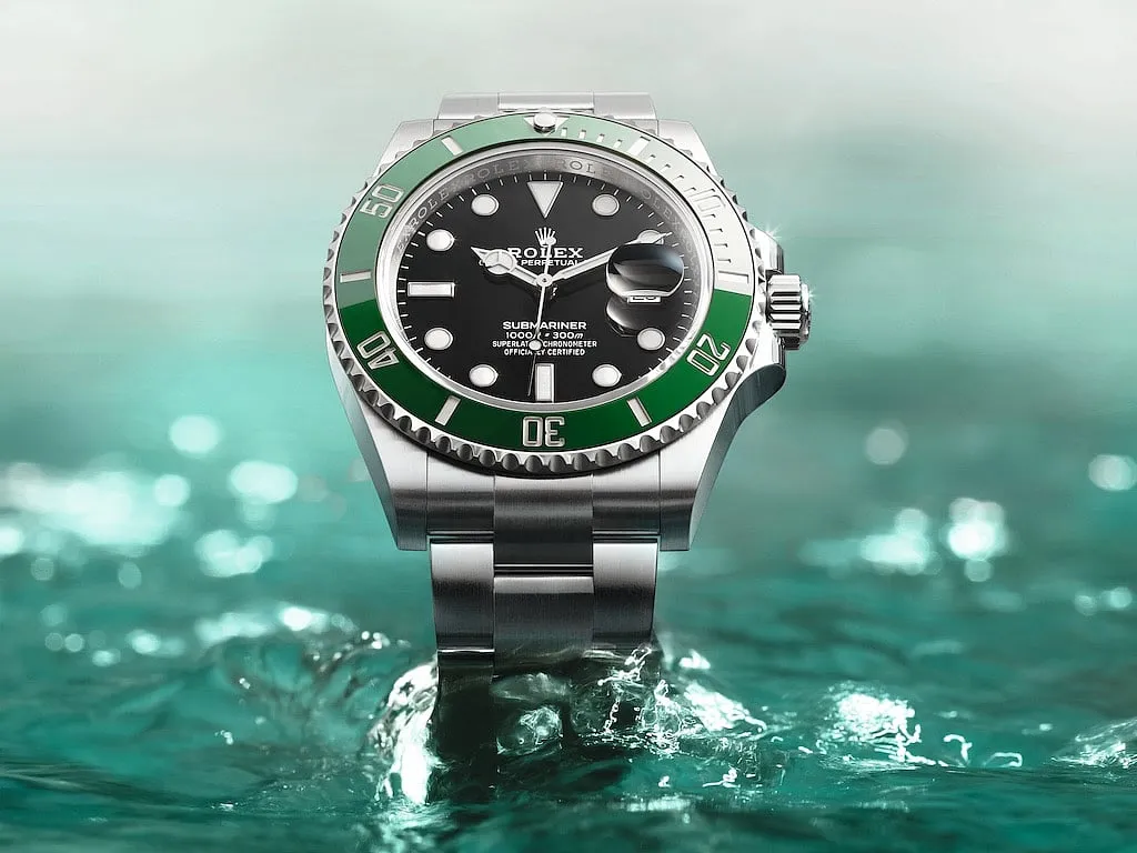 Rolex SubmarinerThe Submariner is the most iconic men’s watch and has been since its launch in 1954. It’s the original diving watch, and although very few owners take it to 300 metres below the sea’s surface, they know they can if they wish to. The watch has influenced every dive watch since and pioneered the GMT Master II bezel, a unidirectional, scratch-resistant mechanism that is iconic by itself. It’s also extremely good-looking and will likely never go out of fashion. 