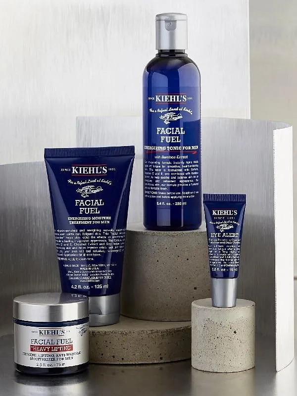 Kiehl's has always strived to be unisex, but there is still a marked difference between the products they make for men and women 