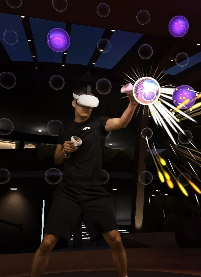 New workouts are added every day on FitXR, and the music selection is pretty good  