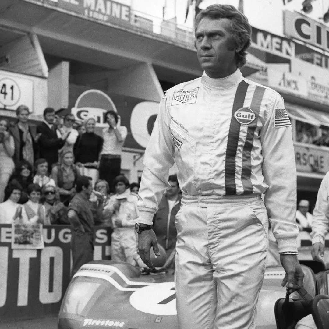 The Tag Heuer Monaco, launched in 1969, was worn by Steve McQueen in his 1971 racing film Le Mans and instantly became a cult classic; an example from his personal collection sold for over $2 million in 2020 