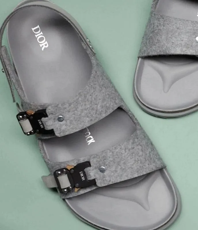 Birkenstock collaborated with Dior for their latest menswear show 