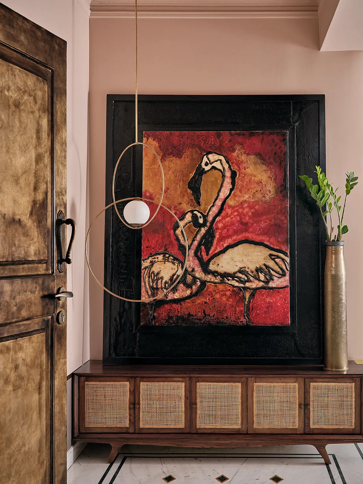 Art can upend the space and its scale  