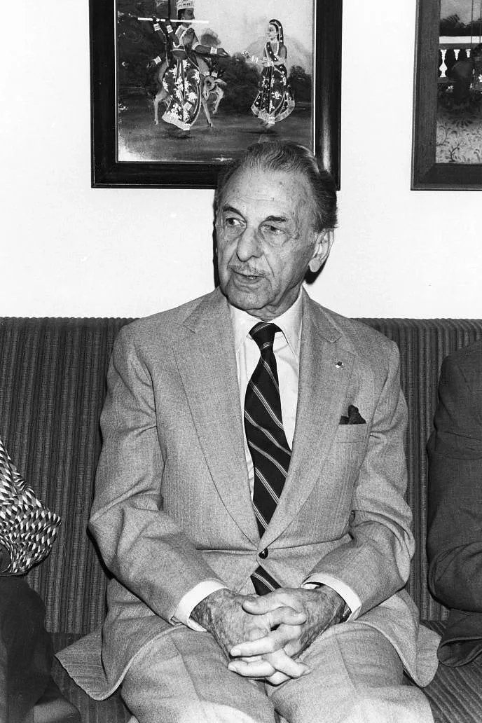 JRD Tata was part of a generation of men who made an effort to present themselves well. Image: Getty 