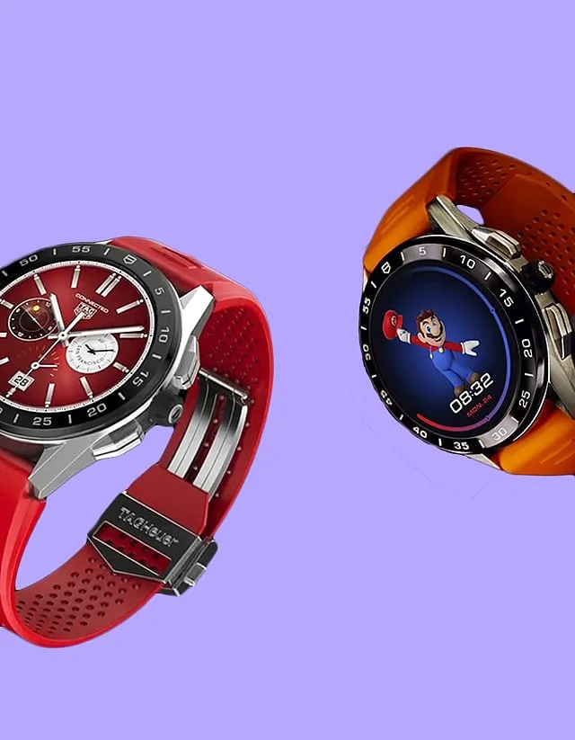 The Tag Heuer Connected is rugged and sporty and has a five-year battery replacement guarantee 