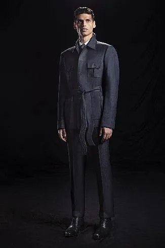 Sarah & Sandeep's safari suit is a comfortable alternative to a formal one 