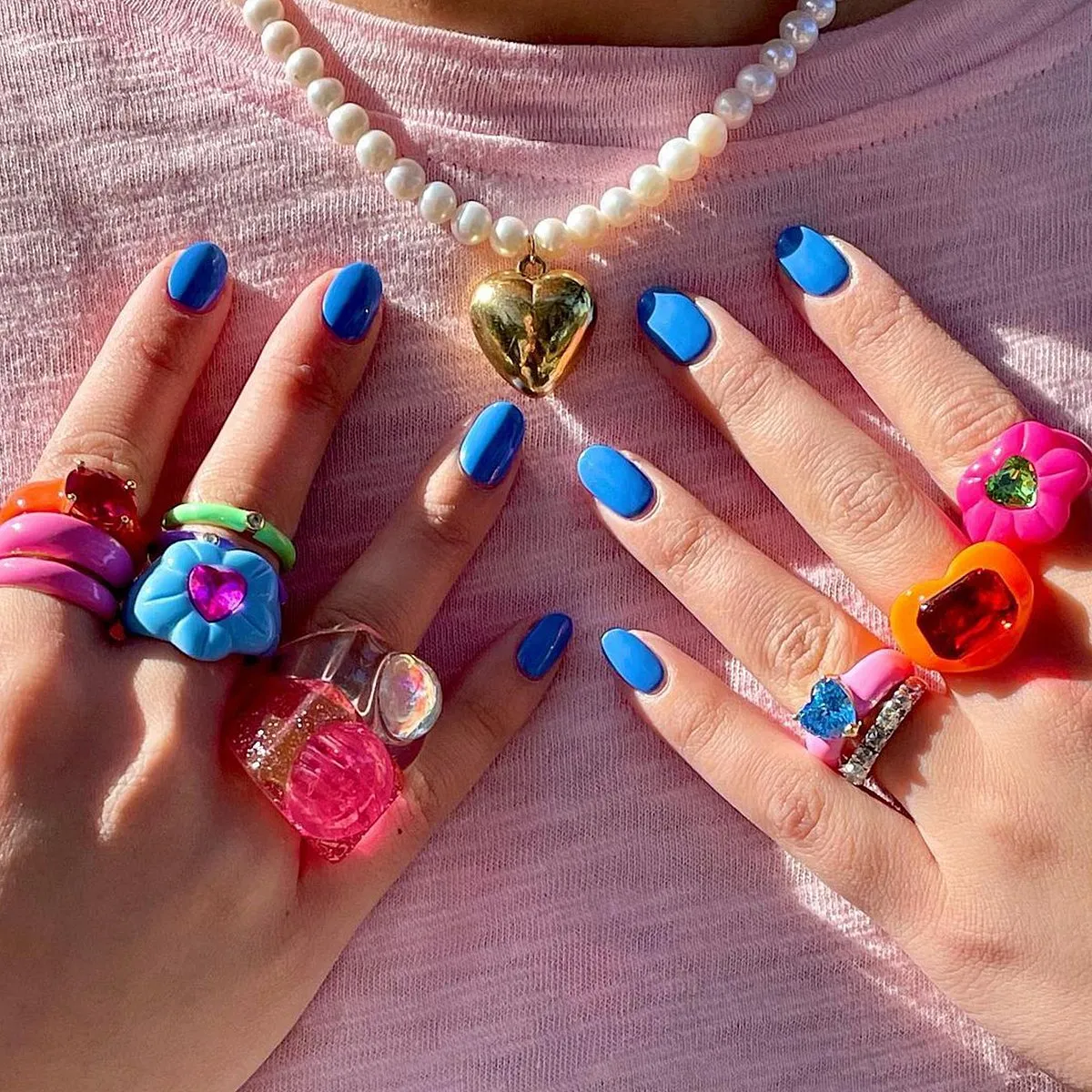 If you want pieces that tell spell happiness, try BonBonWhimsIf Kylie Kenner, Olivia Rodrigo and Megan Thee Stallion’s taste in jewellery matches yours, then BonBonWhims is what you should be stacking up on. Founded by Clare Ngai in 2020, this funky brand is fueled by Y2K nostalgia, vintage charms and bright colours. Think chunky acrylic resin rings and pop drop earrings you’d wear while dancing to Natasha Bedingfield’s Pocketful of Sunshine. Plus, many are customisable, so you can really hone pieces that are true to your style.Shop: Instagram.com/TheBonBonWhimsClub 
