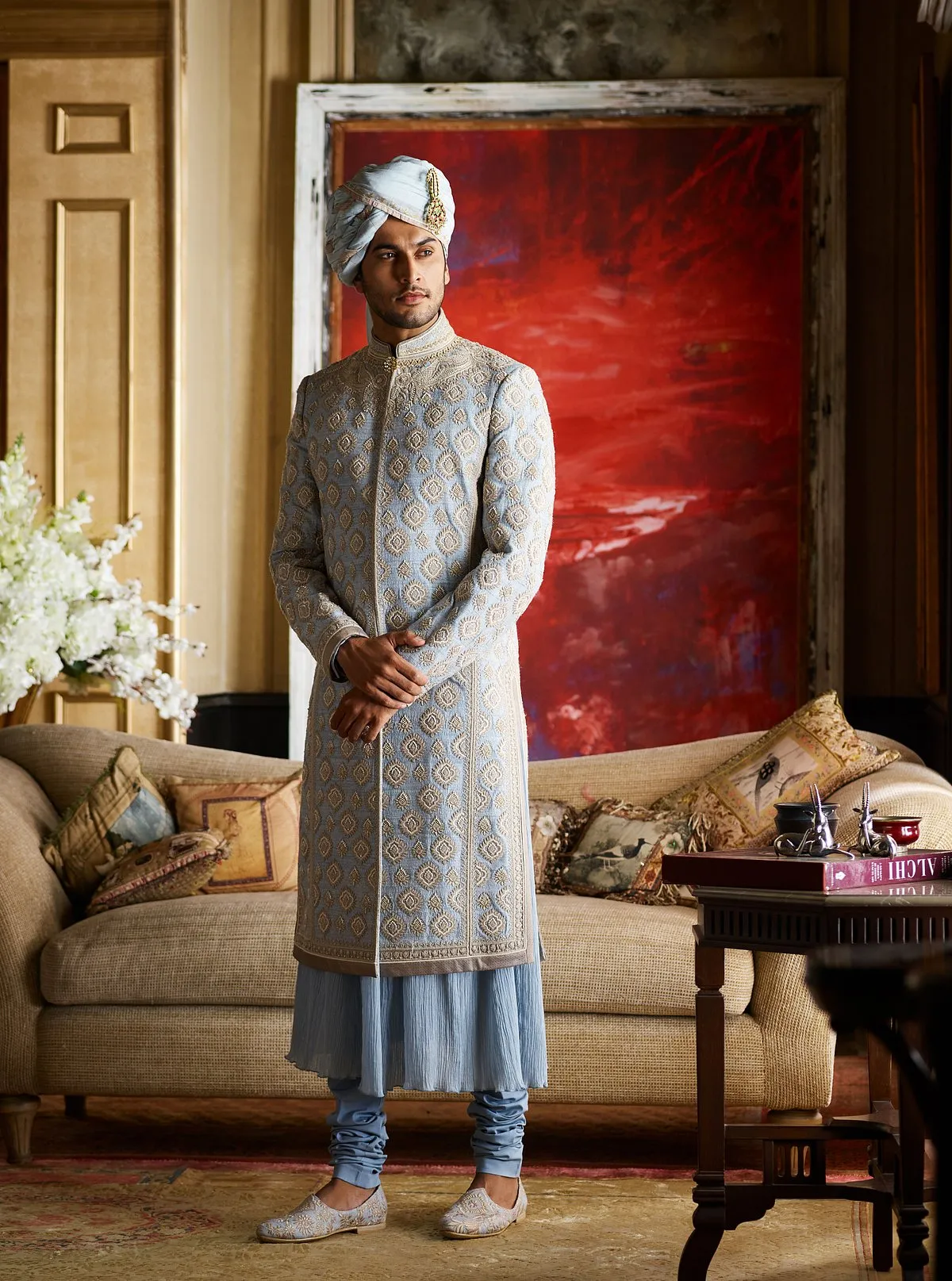 Archival pieces are likely to rest within the client's wardrobes than with the design house 