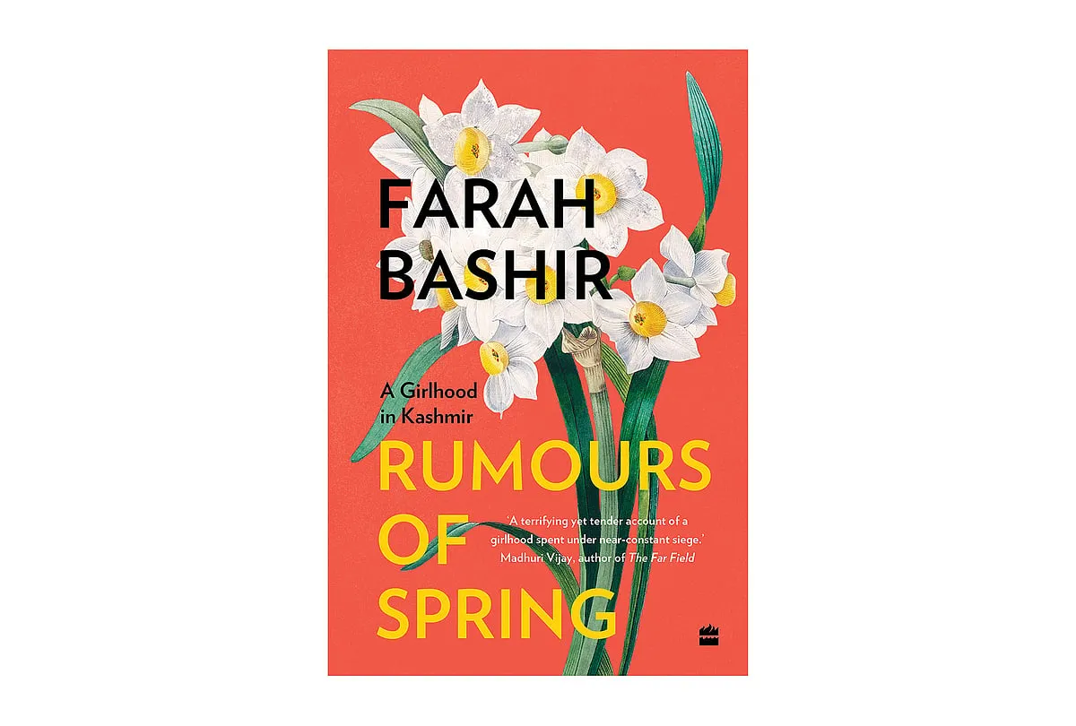 Rumours of Spring: A Girlhood in Kashmirby Farah Bashir Farah Bashir,  writes an unforgettable account of an adolescence spent in Srinagar in the 1990s. A  thought-provoking, coming-of-age memoir, it captures moments of vitality and resilience from her girlhood. As Indian troops and militants battle and violence becomes the new normal, Bashir finds that ordinary tasks–preparing for exams, walking to the bus stop, combing her hair, falling asleep–are marked with anxiety and fear. Amidst the increasing trauma and turmoil, Bashir documents the evocative moments –  dancing to pop songs; writing her first love letter; and going to the cinema –with memorable simplicity. Bashir’s voice as a memorist needs to be read a million times over. 