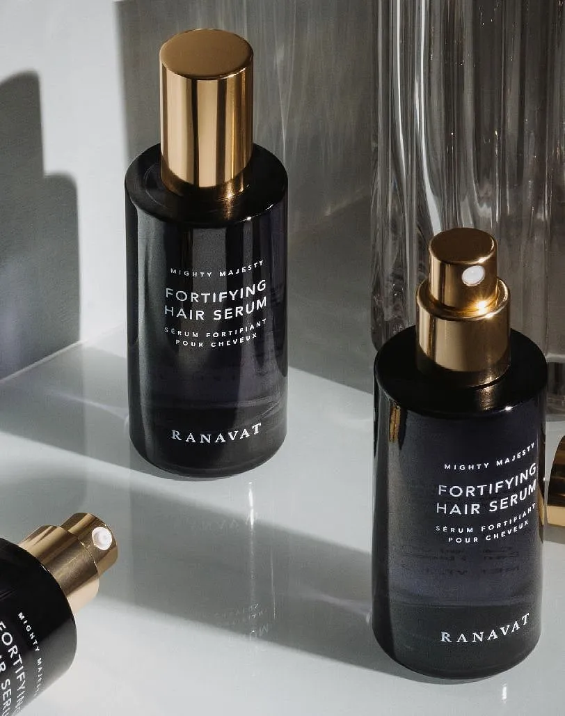 Ranavat's Fortifying Hair Serum racked up a 3500-person waitlist when it was MIA. 
