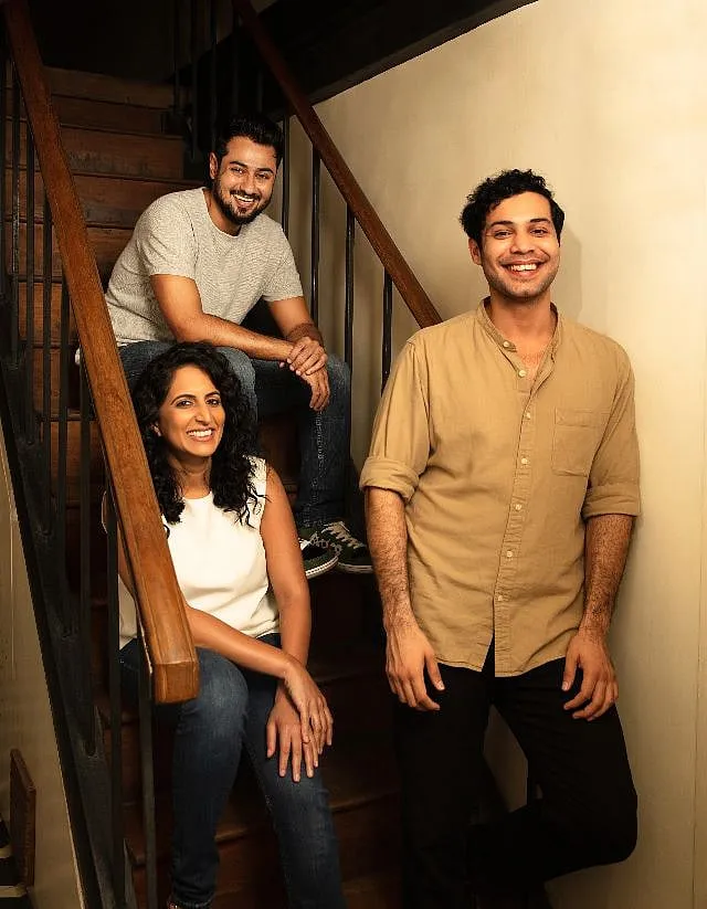The folks behind Stranger & Sons and Third Eye Distillery in Goa Rahul Mehra, Sakshi Saigal and Vidur Gupta  