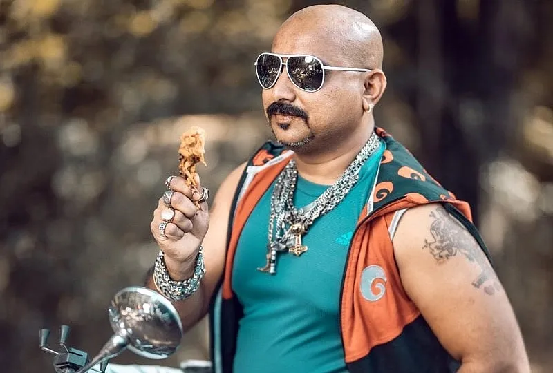 Ulhas Kamathe goes by ‘Chicken Leg Piece’ on social media 