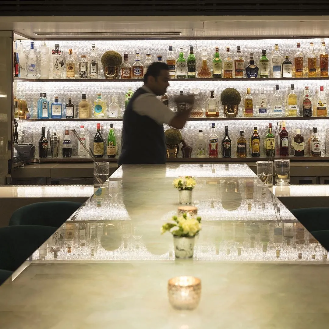 Miss T's bar was a lovely talking point when it launched  