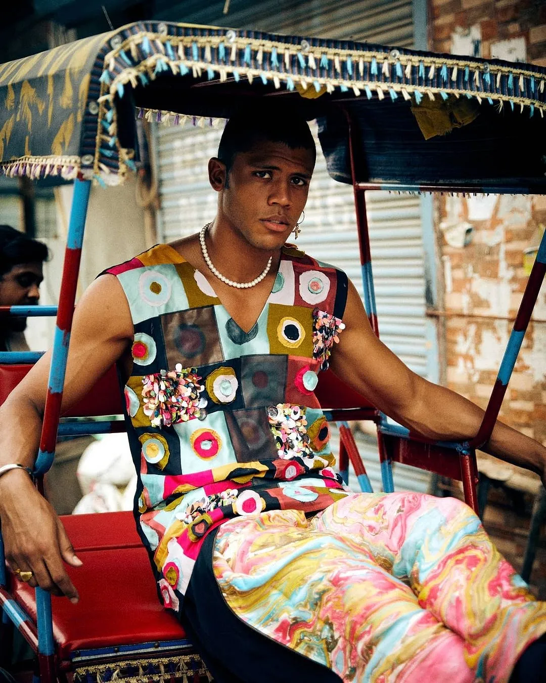 Two Point Two:Forget creating clothes that are masculine or feminine; Anvita Sharma’s New Delhi-based label creates a third identity—clothes that stand for neither binaries and yet for both. You’re probably thinking it’s a marketing gimmick to promote unisex clothes. On the contrary, it uses colours and silhouettes stereotypically attached to both sides and flips them over, while focusing on good fashion and not on how it suits a particular gender. To tell you what to pick from here would be to choose sides as the possibilities are endless and the field is wide open.Prices starting from: ₹7,500Available at: Two Point Two 
