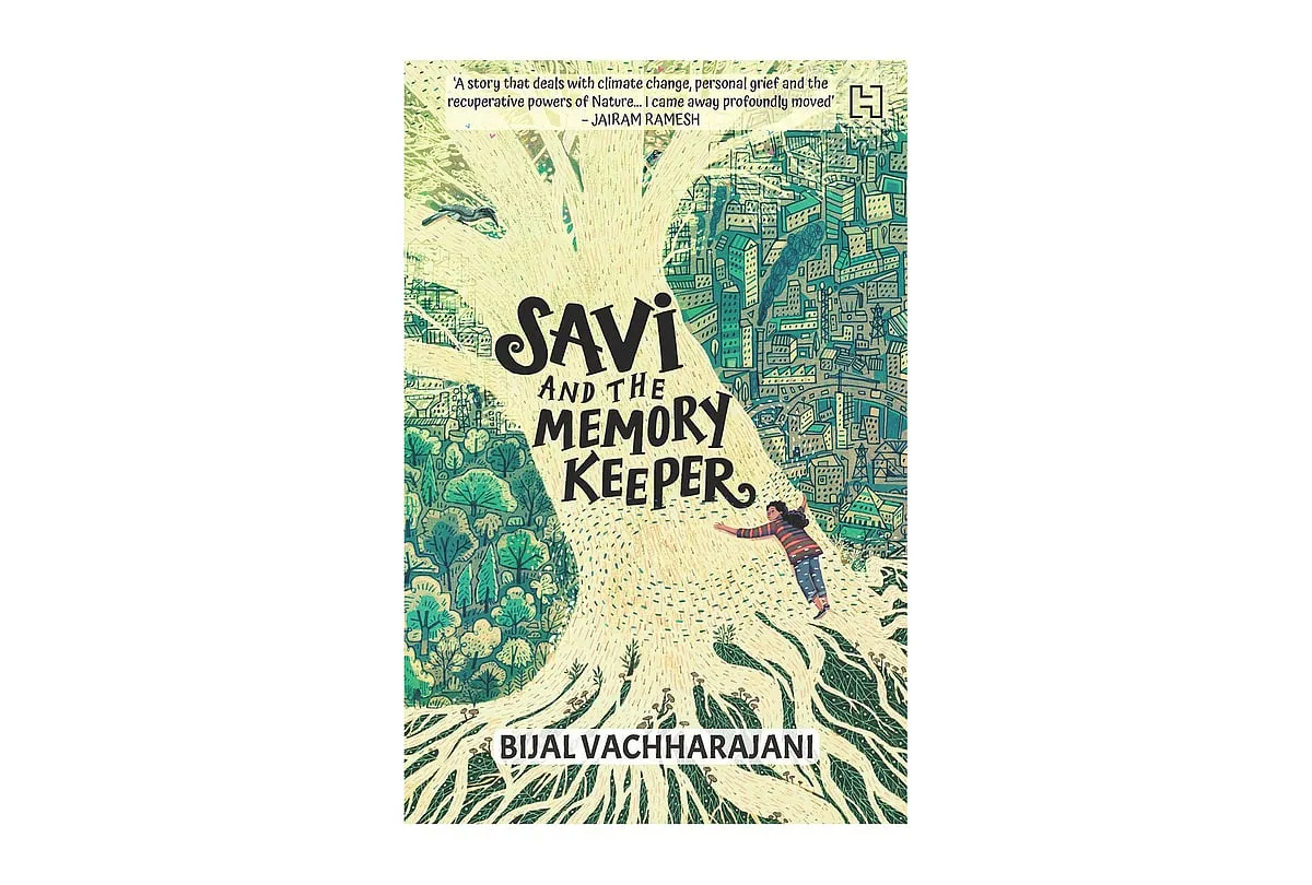 Savi and the Memory Keepersby Bijal VachhrajaniYou can easily mistake this book for one meant for young adults. But with themes of personal loss, the processing of grief and a love for nature–the book is a universal read. A self-described climate champion, Bijal Vachharajani deftly combines the story of Savi who lives in “climate perfect” Shajarpur, and is grieving the loss of a parent along with powerful, restorative powers of nature. With  plenty of chuckle-aloud moments, this one is a must-read for all ages. 