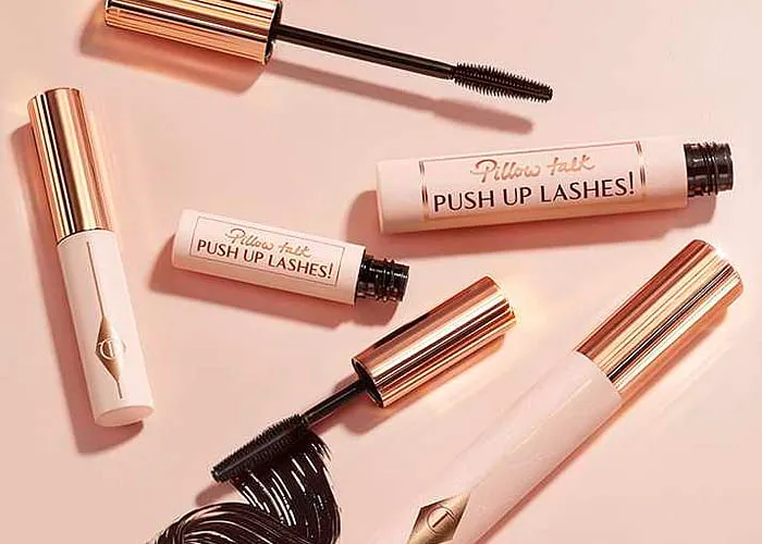 Charlotte Tilbury Pillow Talk Push Up Lashes MascaraShop here₹3,350This brush has a flat side to load and coat the lashes, while the bristle side lets you comb through, leaving you with separated, coquettish, come-hither lashes that create an eye-opening effect. The mascara is smudge-resistant and humidity-proof, so you don’t have to worry about ending up with the raccoon eye after a long night out on the town. 